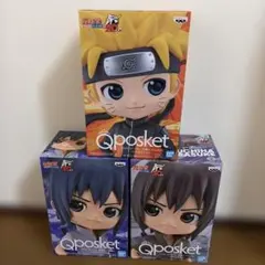 NARUTO Qposket フィギュア 3種セット