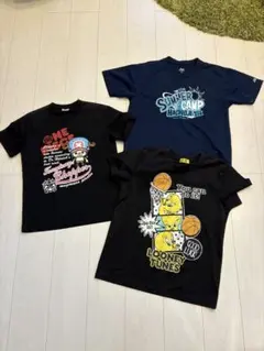 子供用 バスケ スポーツTシャツ 3点