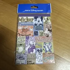 新品未開封 東京ディズニーリゾート　メモ帳　絵柄6種類