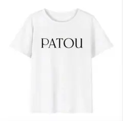【新品未使用】PATOU ロゴプリント Tシャツ ホワイト Ｓサイズ