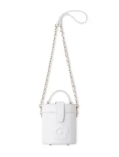 マリークワント×リリーブラウン　デイジーミニバック　白