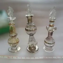 エジプト香水瓶　パフュームボトル　ガラス工芸品