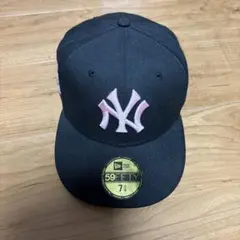 NEW ERA ニューエラ キャップ ヤンキース ロゴ ピンクツバ裏ピンク