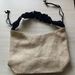 SHOO LA RUE 編み込みショルダーバッグ