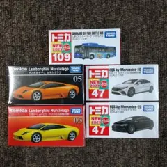 新品５個セットランボルギーニ ムルシエラゴ／ バイ メルセデスＥＱ初回特別仕様等