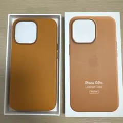 Ad20)Apple iPhone13mini レザーケース ゴールデンブラウン - メルカリ