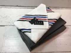 ハンドタオル　ELLE HOMME タオルハンカチ　未使用　白　2枚　[ポス]