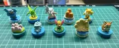 ポケモン　ミニフィギュアスタンプ　10個セット　Ａ
