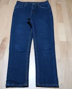 スキニーデニムパンツ　ストレッチ有　Lサイズ　後ろゴム