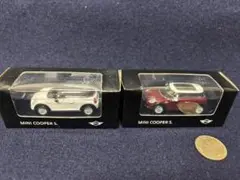 【非売品】MINI COOPER S ミニカー 2台セット専用BOX入り