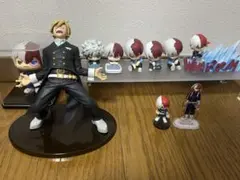 【まとめ売り】物間寧人フィギュア 轟焦凍、荼毘グッズ