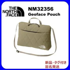 ノースフェイス　ジオフェイスポーチ　NM32356 K　クラシックカーキ