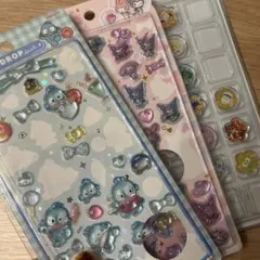 ボンボンドロップシール　ペタペタシール　サンリオ　おすそ分け　ディズニー