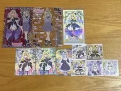 名探偵プリキュア！ キュアアルカナ・シャドウ 森亜るるか カード、シール