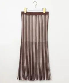 any SiS  シアーマルチカラーニット スカート新品未使用