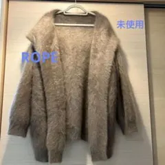 ROPEフード付きカーディガン