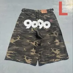 9090 OG Logo Painted Buggy Jorts