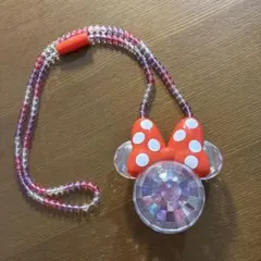 ミニーマウス　ライト ネックレス