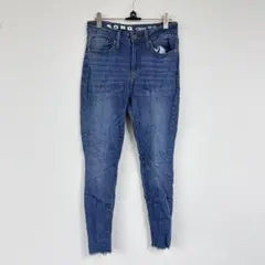 S.O.N.G.【7/28】ハイウエスト スキニーデニム ストレッチ 美脚