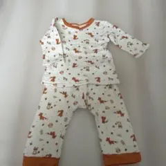 ベビーパジャマ 動物柄 90cm