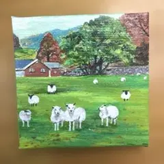 絵画　ミニキャンバス 風景画