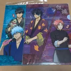 【銀魂】A4クリアファイル 2枚セット