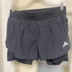 adidas ランニングショーツ ブラック