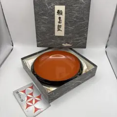 輪島塗 菓子器 漆器 金彩 菓子皿 茶道具のサムネイル