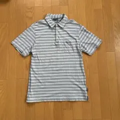 パタゴニア Patagonia オーガニックコットン ポロシャツ S ボーダーのサムネイル
