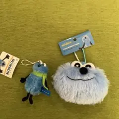 パペットスンスンファスナーカラビナポーチ&キーホルダーセット