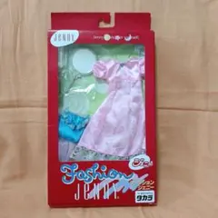 タカラ　ジェニー　ファッションジェニー　ピンクワンピースのセット