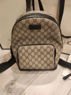 美品 GUCCI GGスプリーム ミニ バックパック