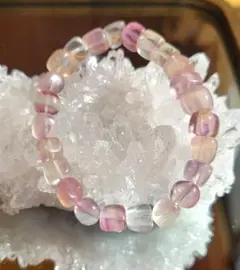 最終値引き○フローライトデザインブレスレット2本セット