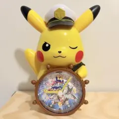 値下げ【小学一年生 付録】キャプテンピカチュウ 目覚まし時計（動作確認済）のサムネイル