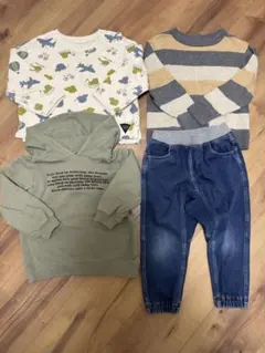 90サイズ　カットソー　ズボン　セット