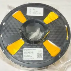 フィラメント 1.75mm 3Dプリンターフィラメント　イエロー 新品未使用