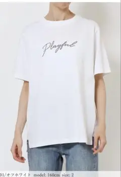 M・J・G 半袖Tシャツ ホワイト
