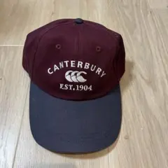 CANTERBURY ベースボールキャップ バーガンディ/ネイビーのサムネイル