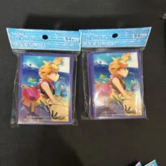ポケモンカードゲーム デッキシールド カスミ＆スターミー 2個セット