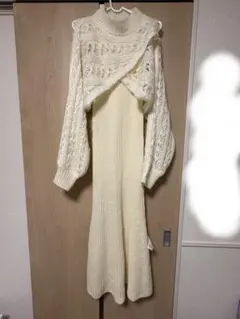 dazzlin ニットワンピース ボレロ セットアップのサムネイル