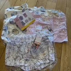 ディズニー　プリンセス　子供服　3点セット　100
