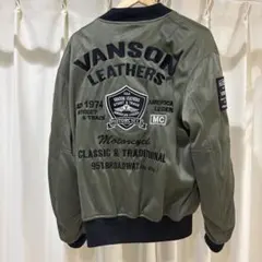 VANSON ライディングジャケット メッシュジャケットMA-1 size:XLのサムネイル