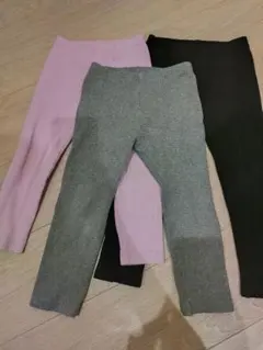 ユニクロ リブレギンス 100