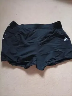 le coq sportif レディース 黒色ショートパンツ Mサイズのサムネイル