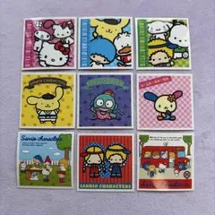 サンリオキャラクターズ　シールコレクション　セリア　ステッカー