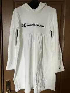 Champion フード付きカットソーミニワンピース チュニック160cm