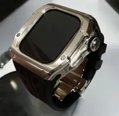 46m Series 10 ステンケース ラバー アップルウォッチ.4