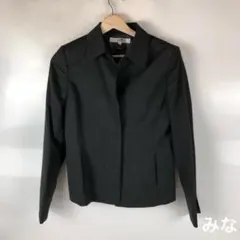 23区 長袖 ジャケット ブラック レディース ブランド 40サイズ