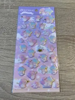 リトルツインスターズ ぷくっとシール