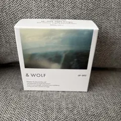 ＆WOLF UVセラムリキッドファンデーション UF-002 Nオーガニック